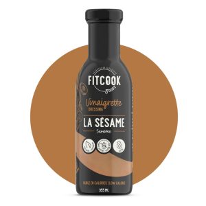 Fitcook Foodz Low-Calorie Sesame Salad Dressing (1 Bottle)